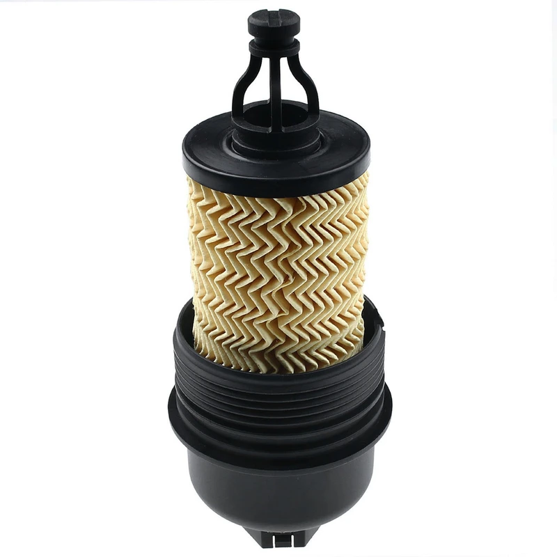 Engine Oil Filter with Cap for Maserati Ghibli 2014-2019 Quattroporte Levante 3.0L