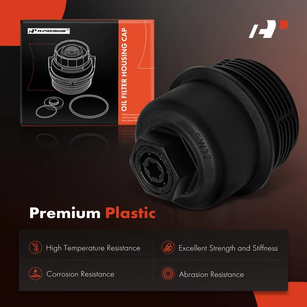 Engine Oil Filter Housing Cover Cap for BMW 228i Gran Coupe X1 X2 Mini Cooper