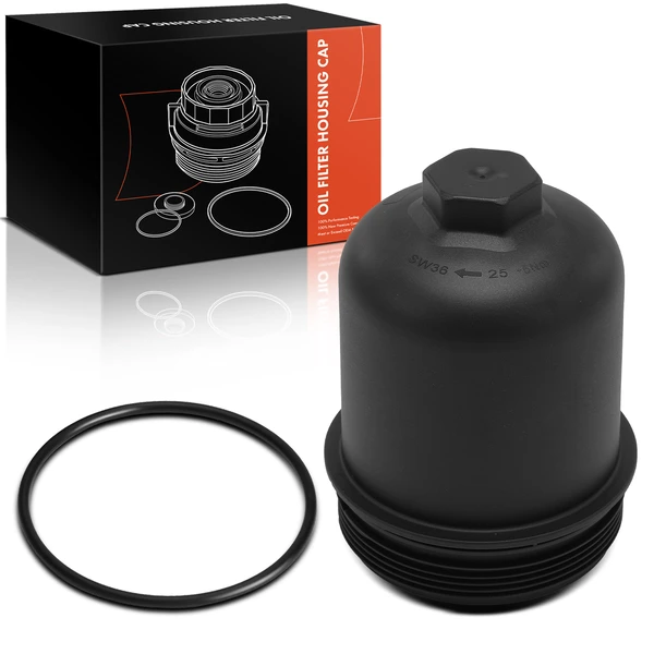 Engine Oil Filter Housing Cover Cap for 2015-2018 Porsche Macan