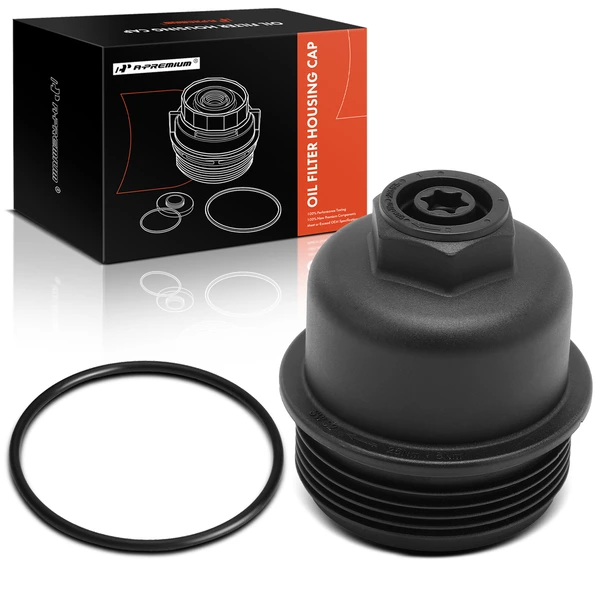 Engine Oil Filter Housing Cover Cap for 2014-2019 Mini Cooper
