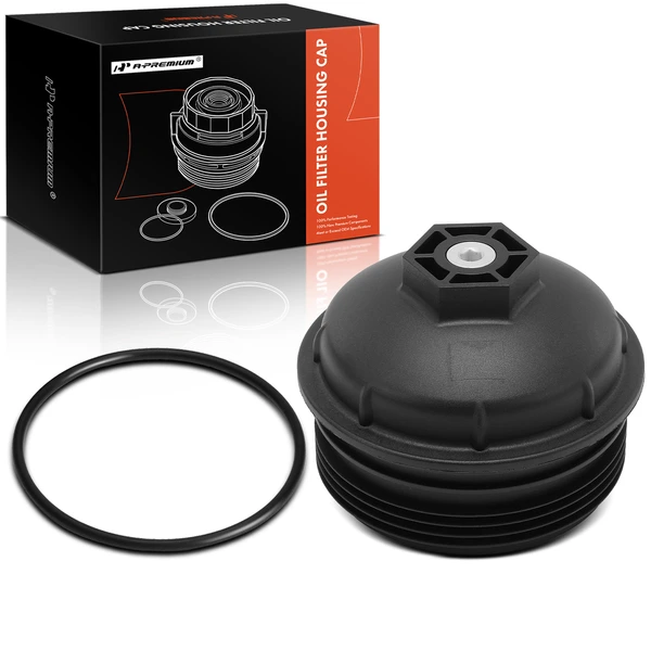 Engine Oil Filter Housing Cover Cap for 2012-2018 Volkswagen Passat