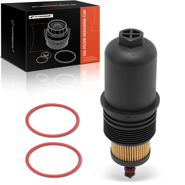 Engine Oil Filter Housing Cover Cap for 2020-2022 Ford Police Interceptor Utility