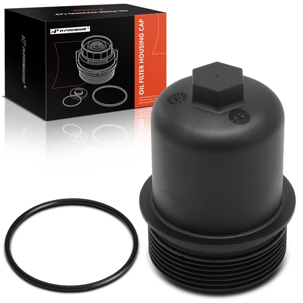 Engine Oil Filter Housing Cover Cap for 2006-2013 2015-2017 Audi A3 Quattro