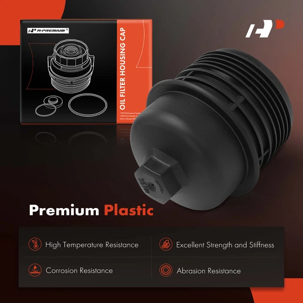 Engine Oil Filter Housing Cover Cap for Hyundai Genesis Kia Sedona Genesis G80