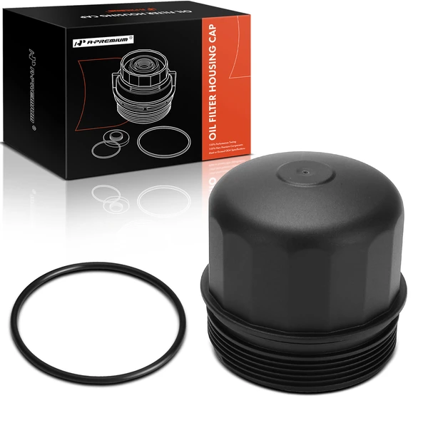 Engine Oil Filter Housing Cap for Volvo C70 1998-2004 S40 S60 S70 S80 V40 V70