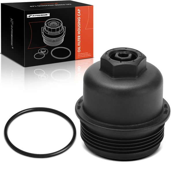 Engine Oil Filter Housing Cover Cap for Mini Cooper 14-19 BMW X1 16-19 X2 i8