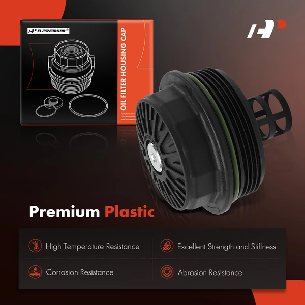 Oil Filter Housing Cover for Ford Escape Mazda 6 CX-7 Mercury Mariner 2.3