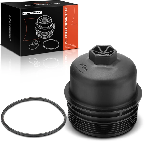 Engine Oil Filter Housing Cover Cap for Chevrolet Colorado GMC Canyon 2016-2022