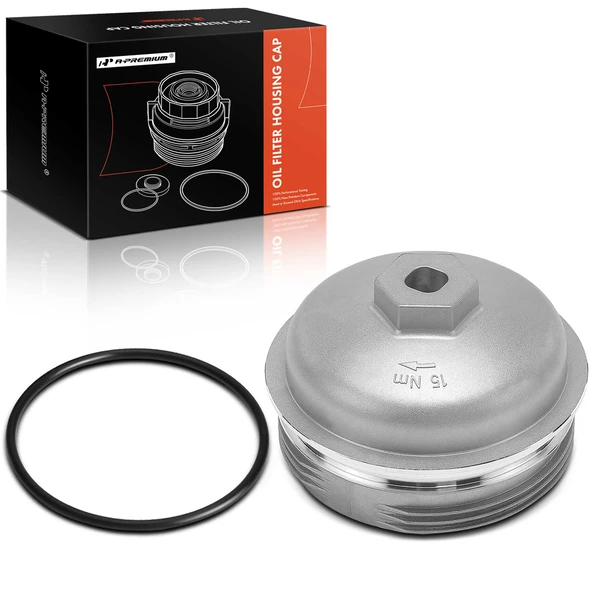 Engine Oil Filter Housing Cover Cap for 2002-2003 Saturn Vue