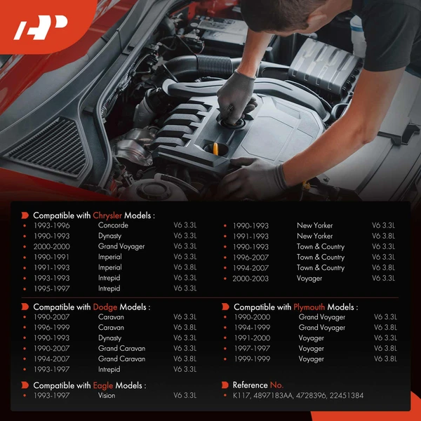 Oil Pump Repair Kit for Chrysler Town & Country 1990-2007 Dodge Grand Caravan