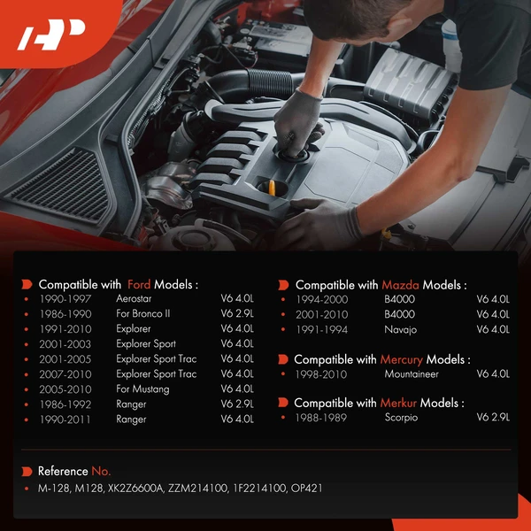 Engine Oil Pump for Ford Mustang Explorer Ranger Mazda B4000 Mercury 2.9L 4.0L