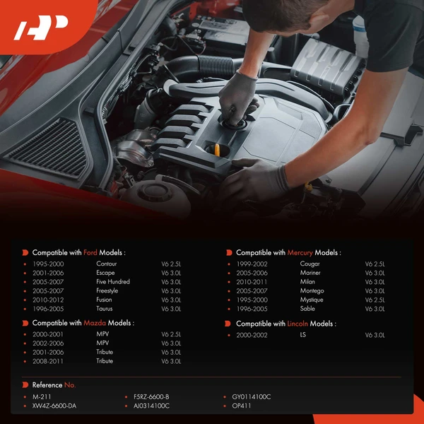 Engine Oil Pump for Ford Contour Lincoln LS Mazda MPV Mercury Cougar 1995-2012