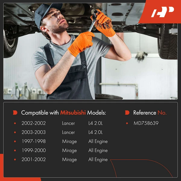 Transmission Oil Pan for Mitsubishi Lancer 02-03 Mirage 97-02 1.5L 1.8L 2.0L