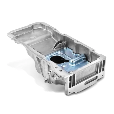 Engine Oil Pan with Drain Plug