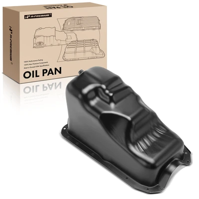 Engine Oil Pan with Drain Plug