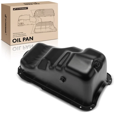 Engine Oil Pan with Drain Plug