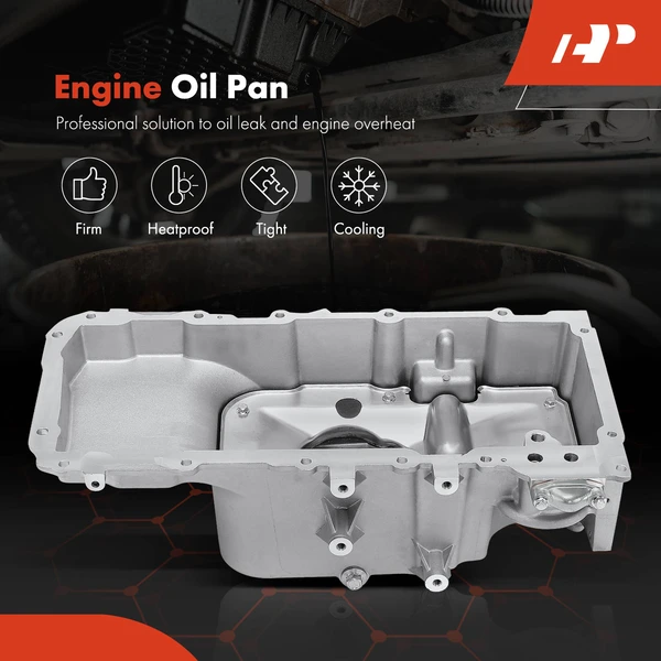 Engine Oil Pan with Gasket for Chevrolet Camaro 2010-2015 Caprice SS Pontiac G8