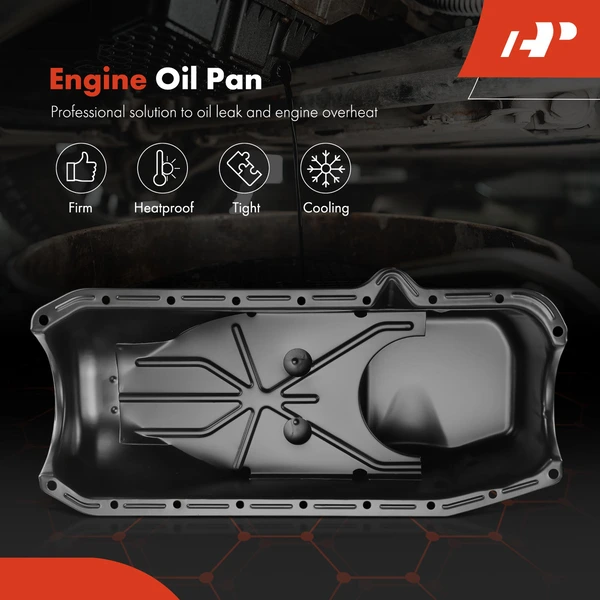 Engine Oil Pan for Chevy Corvette Impala Malibu GMC C1500 K2500 Pontiac Olds