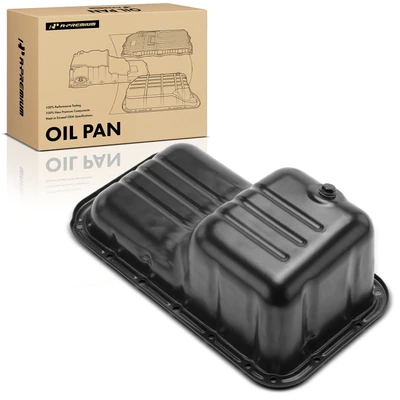 Engine Oil Pan with Drain Plug