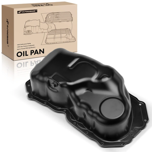 Engine Oil Pan with Drain Plug for Mazda 3 2014-2018 6 CX-5 2014-2017 L4 2.5L