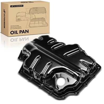 Engine Oil Pan with Drain Plug