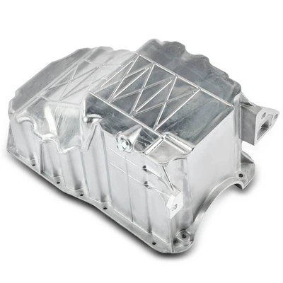 Engine Oil Pan with Drain Plug