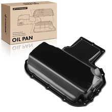 Lower Engine Oil Pan with Drain Plug