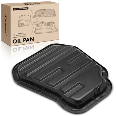 Lower Engine Oil Pan with Drain Plug