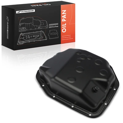 Black Transmission Oil Pan