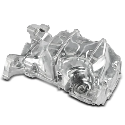 Engine Oil Pan with Drain Plug