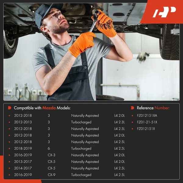 Transmission Oil Pan for Mazda 3 6 CX-3 CX-5 CX-9 2.0L 2.3L 2.5L 2012-2019