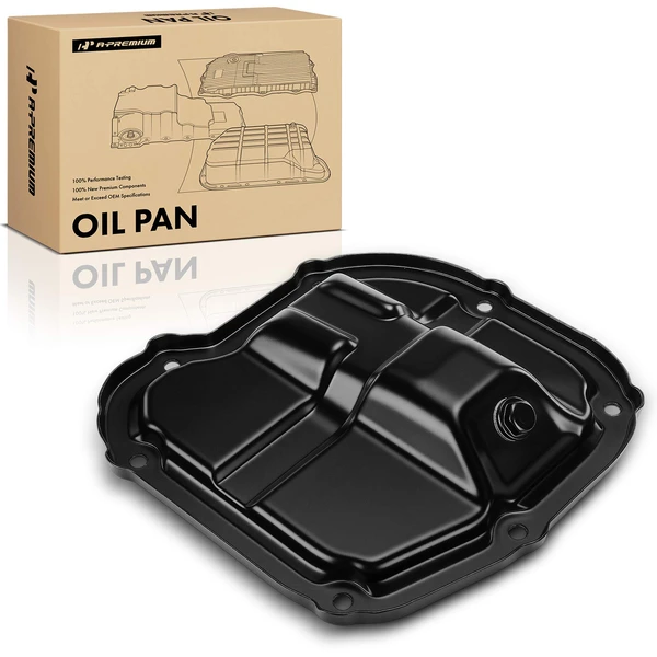 Lower Engine Oil Pan without Gasket for Nissan Versa 2012-2019 Micra Kicks L4 1.6L