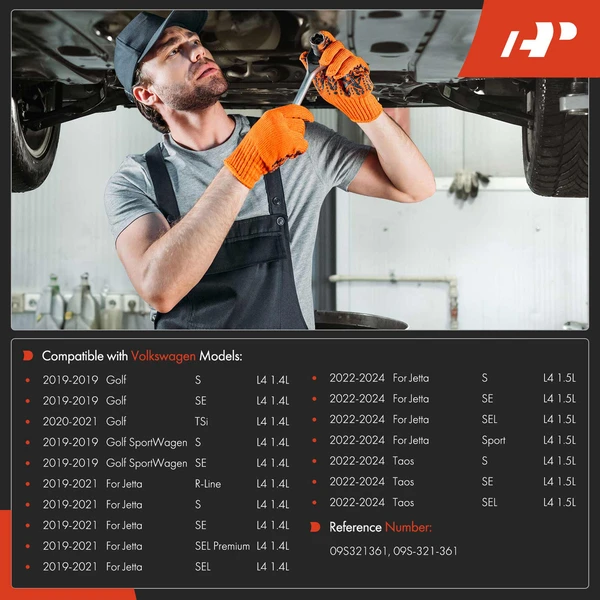 Transmission Oil Pan for Volkswagen Jetta 2019-2024 Golf 2019-2021 Taos Golf SportWagen