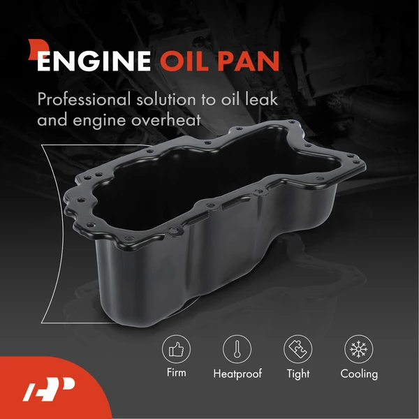 Lower Engine Oil Pan for Chevrolet Express 2500 Colorado GMC Canyon Savana 2500