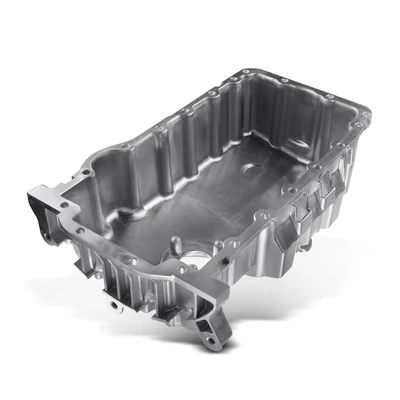 Engine Oil Pan Sump with Oil Level Sensor Hole