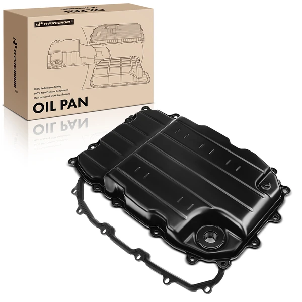 Transmission Oil Pan with Gasket for 2007-2010 Audi Q7