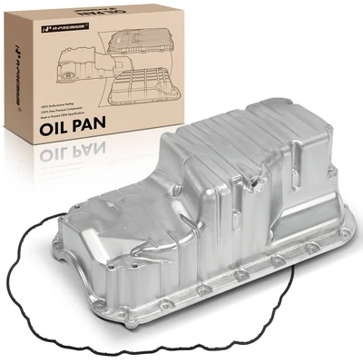 Engine Oil Pan with Gasket