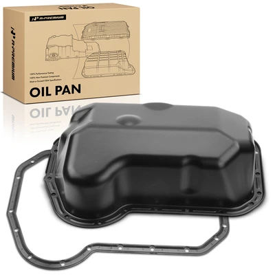 Engine Oil Pan with Gasket for 1981-1999 Volkswagen Jetta