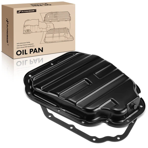 Lower Engine Oil Pan with Gasket for Nissan Altima 2009-2013 L4 2.5L