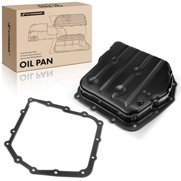 Transmission Oil Pan with Gasket for 1993-1994 Dodge Shadow