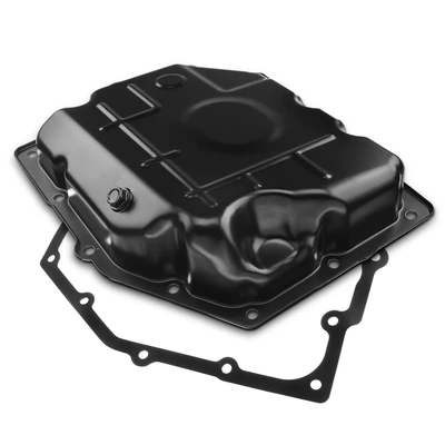 Transmission Oil Pan with Gasket & Drain Plug