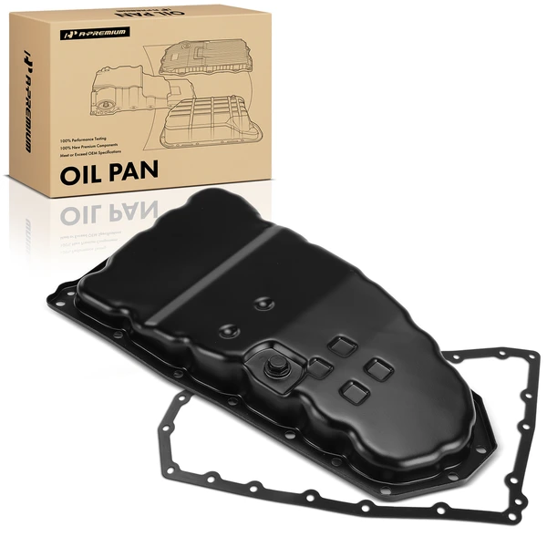 Transmission Oil Pan with Gasket for 2007-2008 2011-2013 Nissan Altima