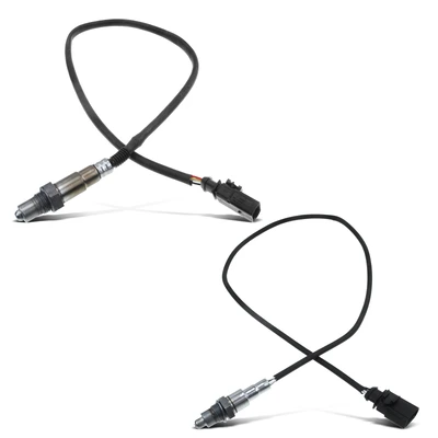 2 Pcs Upstream & Downstream O2 Oxygen Sensor