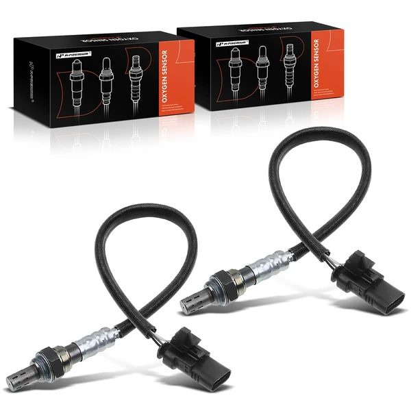 2016-2017 Cadillac ATS 2-Pc Oxygen Sensor Downstream Driver & Passenger 4-Pin A-Premium APOS0830