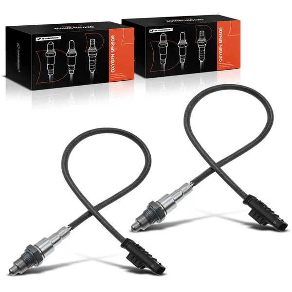 2-Pc Oxygen Sensor Downstream Driver & Passenger 4-Pin A-Premium APOS0843