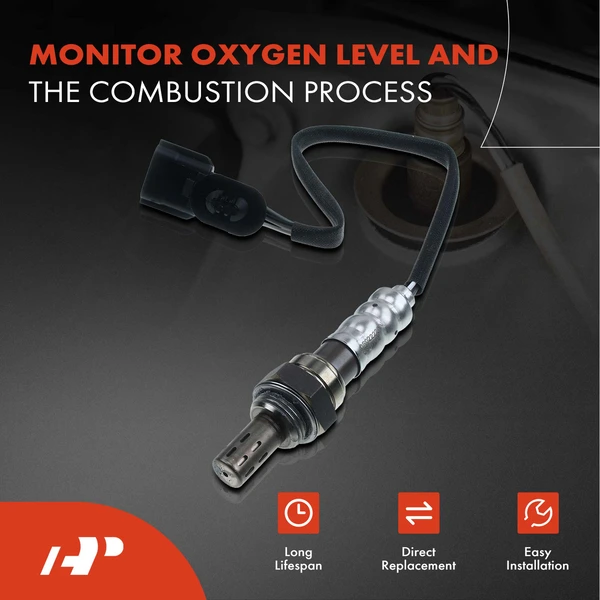 2-Pc Oxygen Sensor Downstream Driver & Passenger 4-Pin A-Premium APOS0819