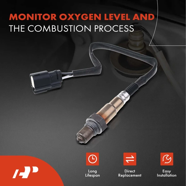 2-Pc Oxygen Sensor Downstream Driver & Passenger 4-Pin A-Premium APOS0665
