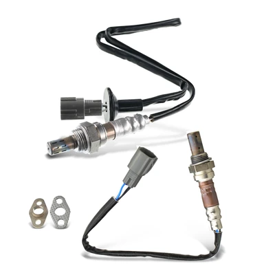 2 Pcs Upstream & Downstream O2 Oxygen Sensor