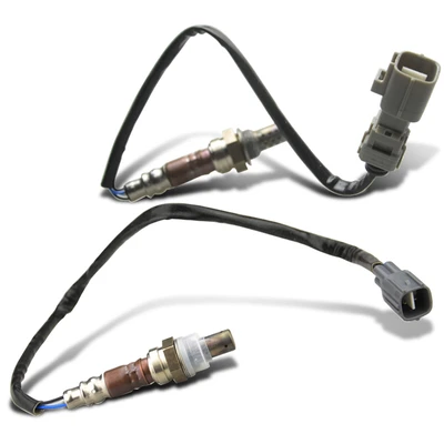 2 Pcs Upstream & Downstream O2 Oxygen Sensor