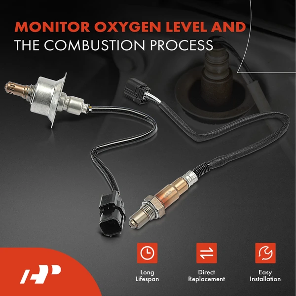 2-Pc Oxygen Sensor 5(Upstream); 4(Downstream)-Pin A-Premium APOS1660